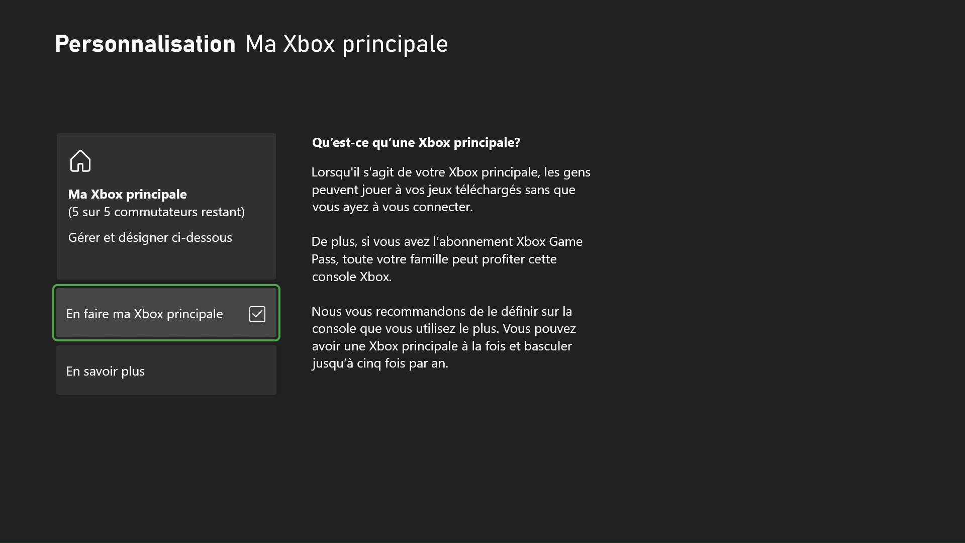 Xbox dépannage - 3